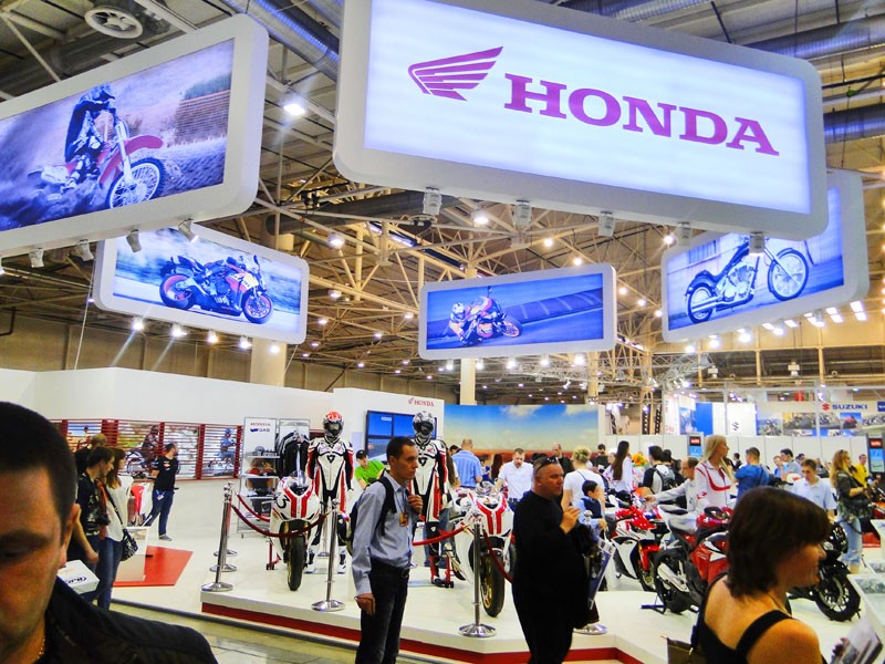 Выставочный стенд Honda