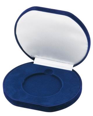 Case for a medal is velvet oval d50,70,90